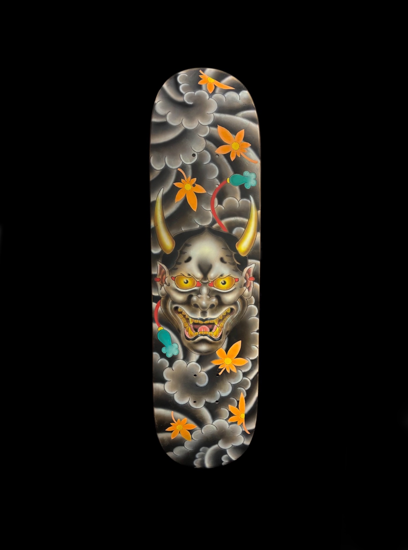 Skateboard dipinti ad aerografo