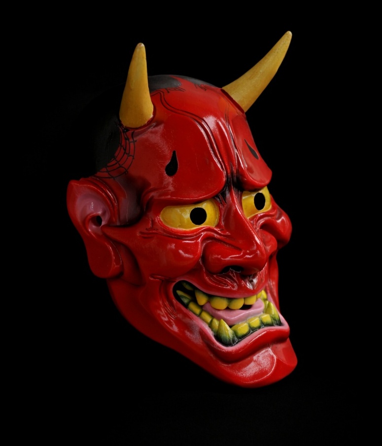 Maschera hannya rossa 80€ clicca per acquistare